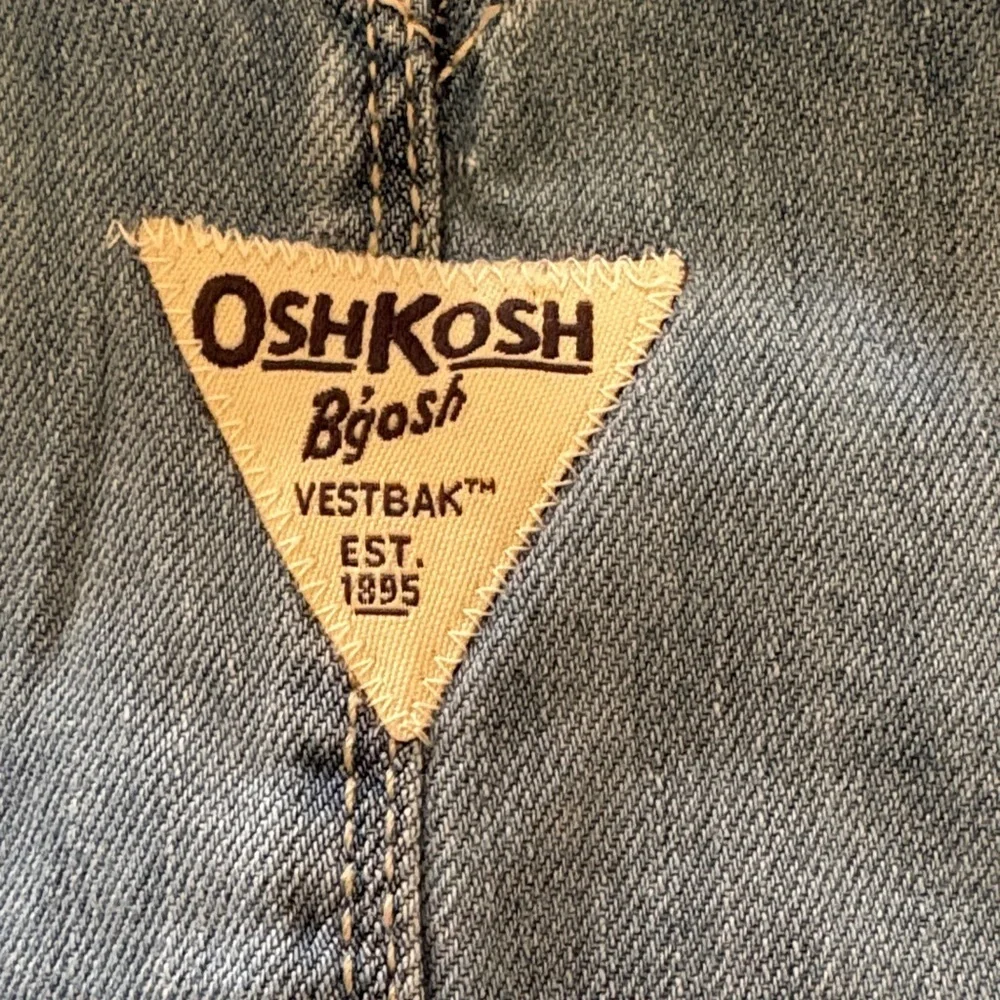 OshKosh B’gosh Denim and Lavender Unison Tulle Kids Dress Gently Loved 2t